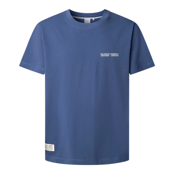 Pepe Jeans T-shirts Bleu - T-SHIRT SEAN - S - Ref 29 €